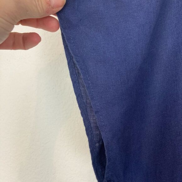 John Lewis & Partners UK V neck linen maxi dress with pockets! - Picture 5 of 12